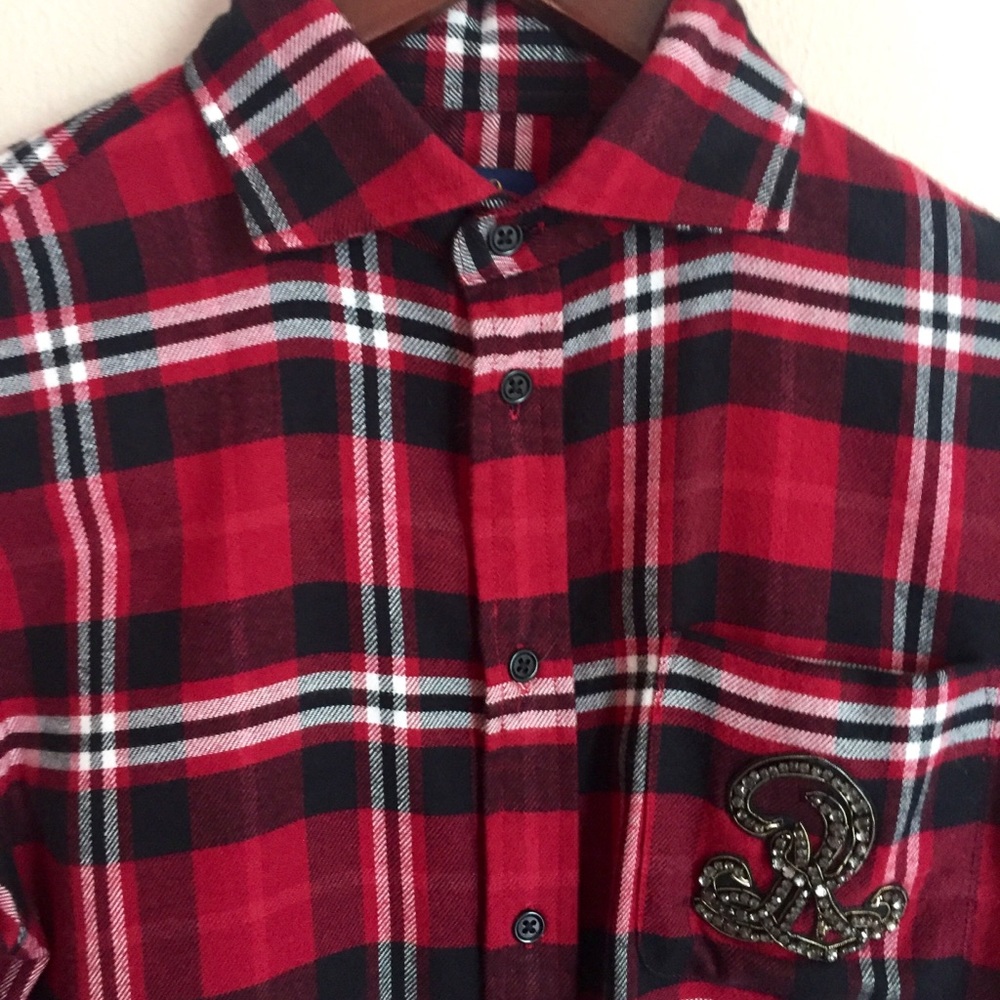 Polo Ralph Lauren Red Plaid Flannel Shirt